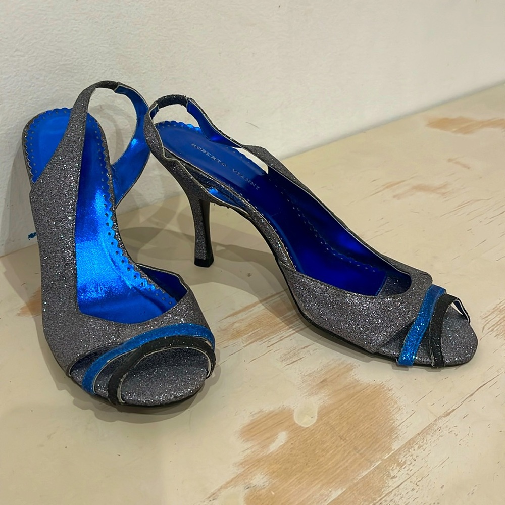 Roberto Vianni Glitter Heels - 30% Off Bundles!
